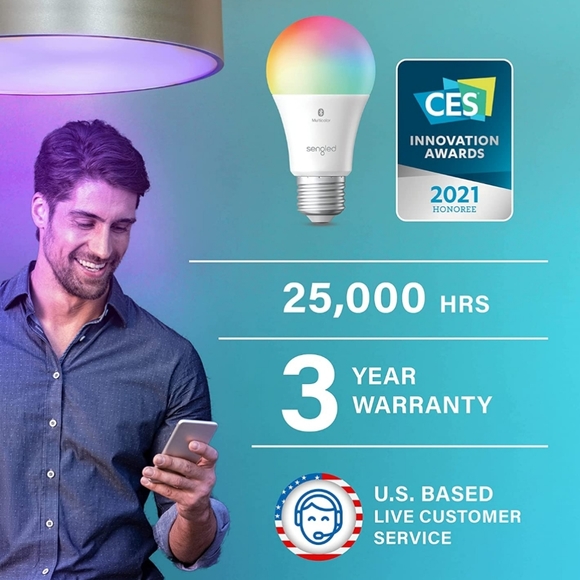 Color Changing Alexa Smart Bulb- NEW IN BOX - Picture 2 of 6